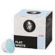 Kaffekapslen Flat White paquet et capsule pour Dolce Gusto
