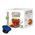 FoodNess Black Tea Lemon & Saffron paquet et capsule pour Dolce Gusto
